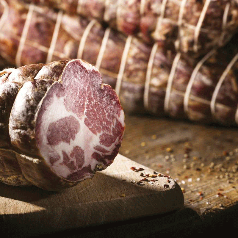 Capocollo "Quattro Sorelle" - Trancio  480 / 520 gr.