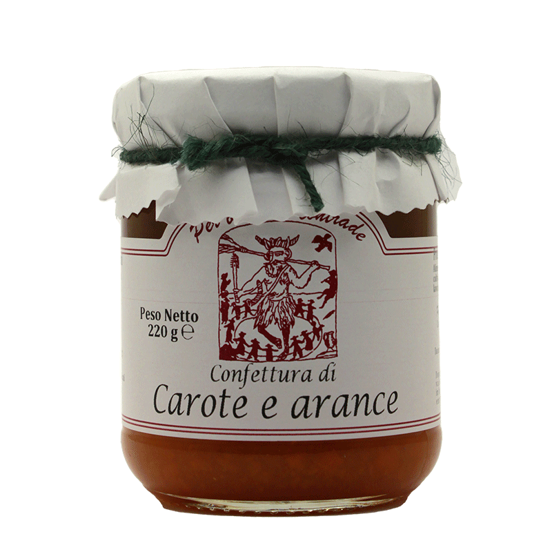 Confettura extra di Carote e Arance - 220 gr.