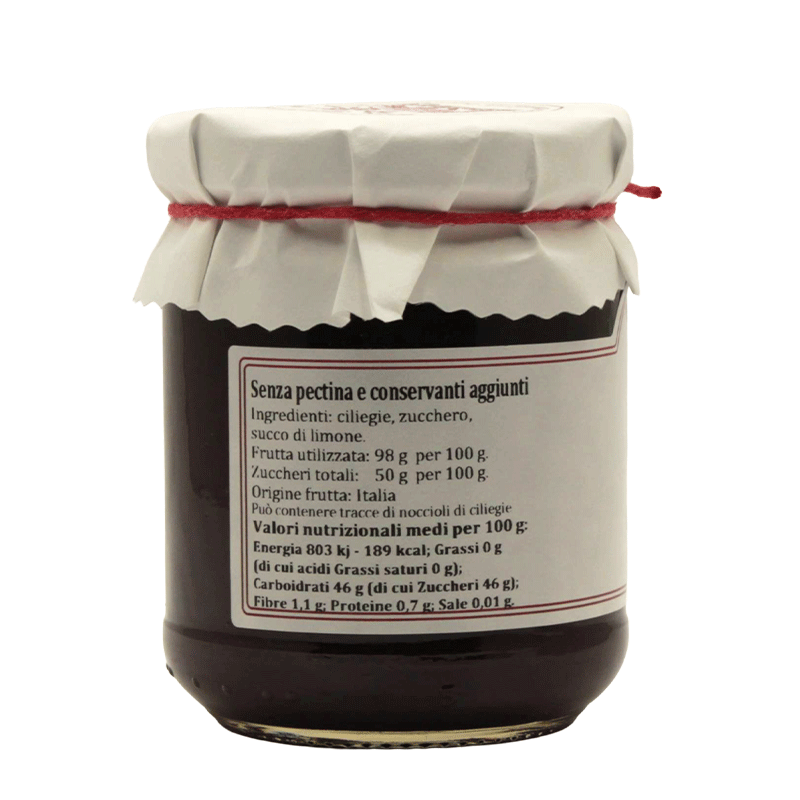 Confettura extra di Ciliegie - 220 gr.