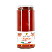 Ciliegino in Salsa -  Barattolo in vetro - 550 gr.