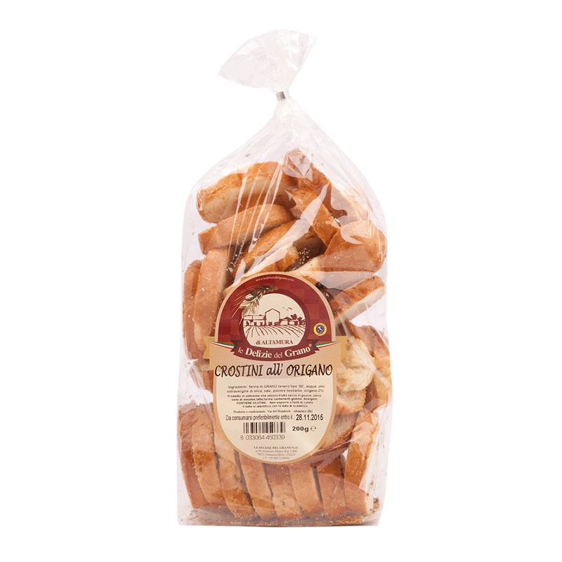 Crostini all'Origano - 200 gr.