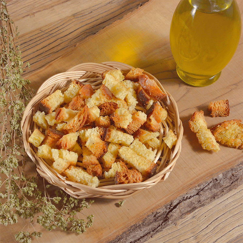 Crostini Tozzapane di grano Duro con Olio EVO - 150 gr.