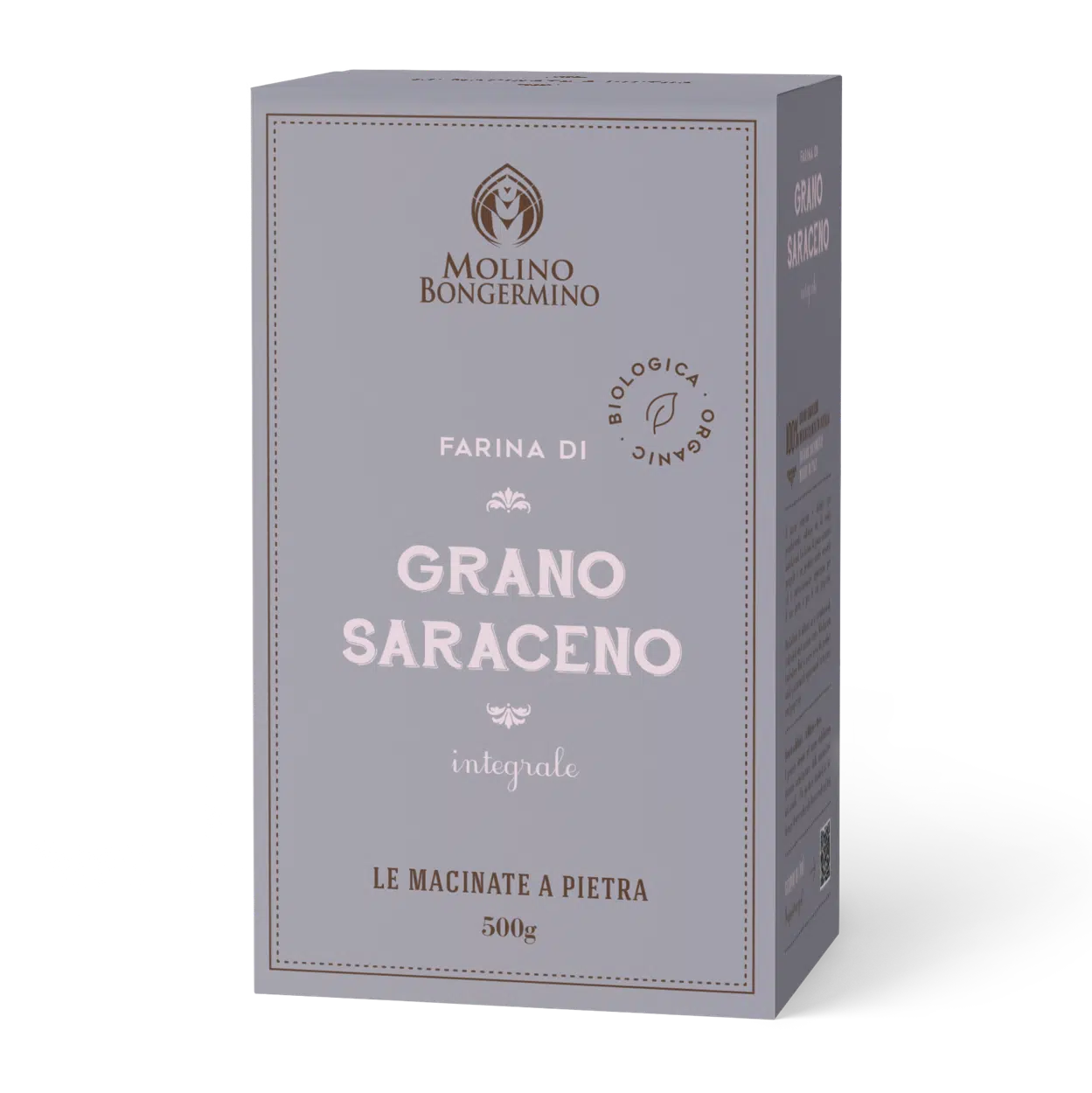 Organic wholemeal buckwheat flour - 500 gr.