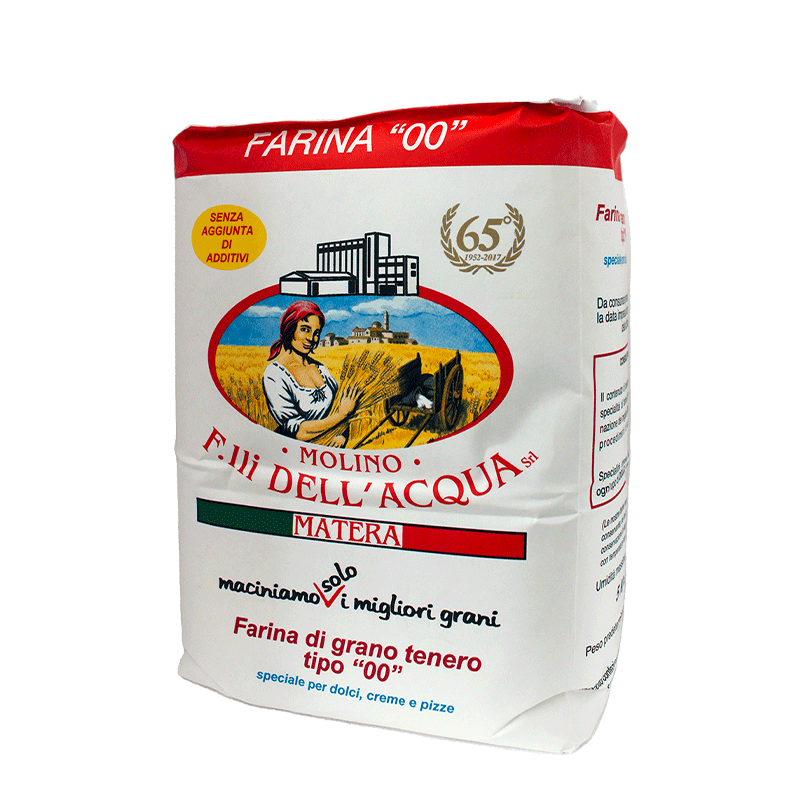 Farina di grano tenero Tipo "00" - Kg. 5