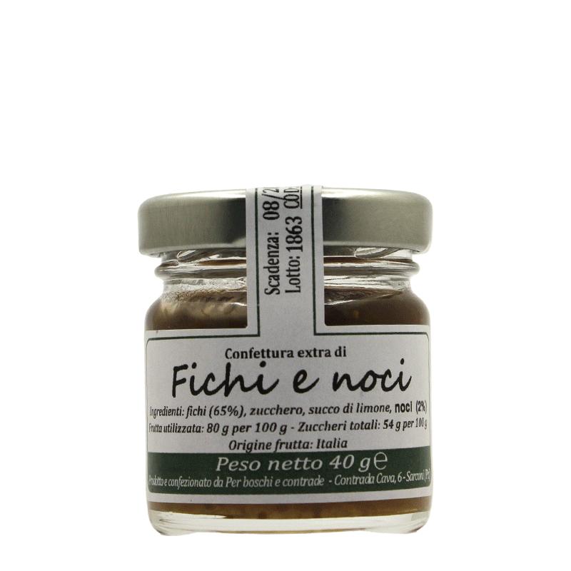 Confettura extra di Fichi e Noci - 40 gr.