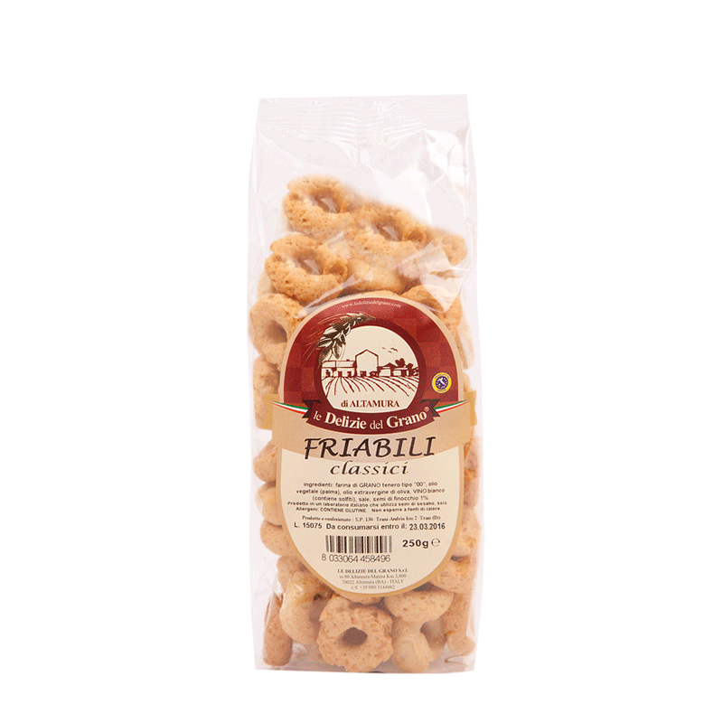 Taralli Friabili Classici - 250 gr.