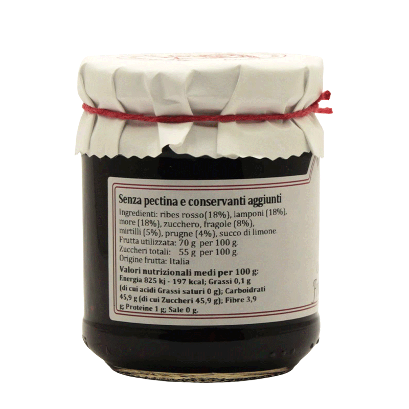 Confettura extra di Frutti di Bosco - 220 gr.