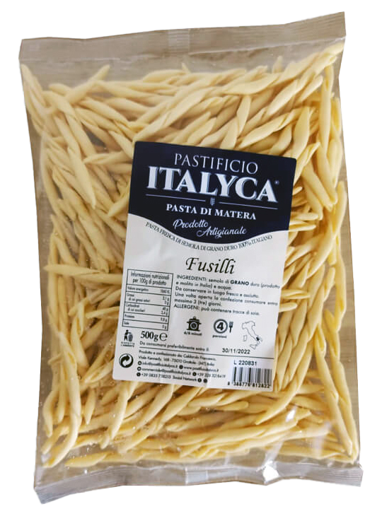 Fusilli Calabresi BIO - Pasta Fresca - 500 gr.