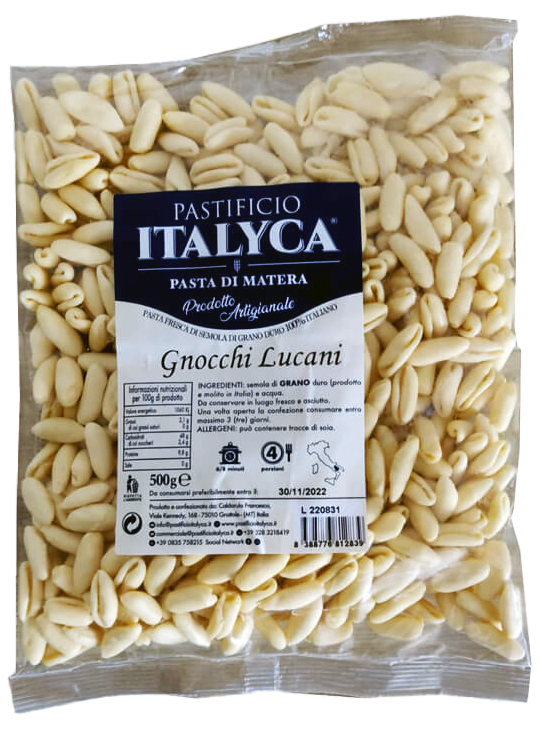 Gnocchi Lucani BIO - Pasta Fresca - 500 gr.