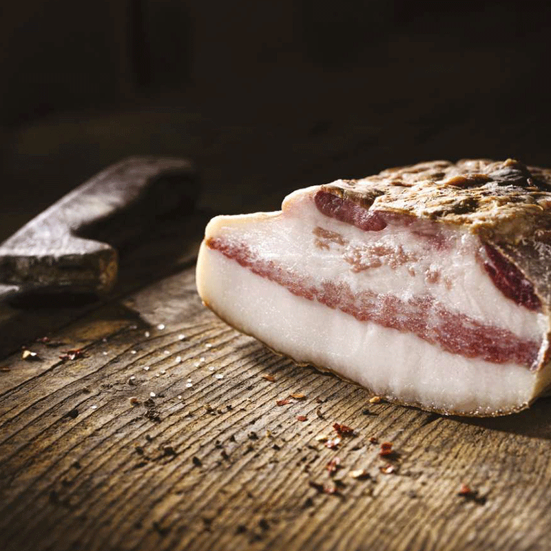 Guanciale  - Trancio 480 / 520 gr.