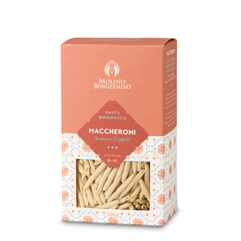 Maccheroni Senatore Cappelli  BIO - Trafilata al Bronzo - 500 gr.