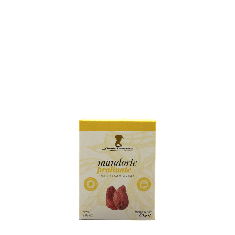 Mandorle Pralinate varietà " Filippo Cea " in box - 80 gr.