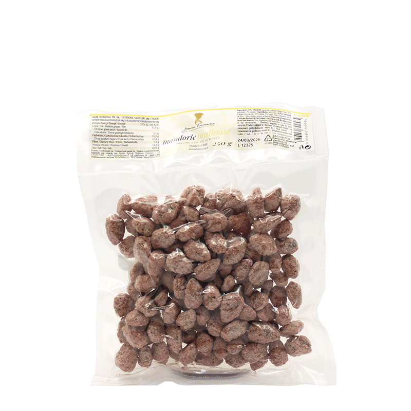 Mandorle Pralinate varietà " Filippo Cea "  - 250 gr.