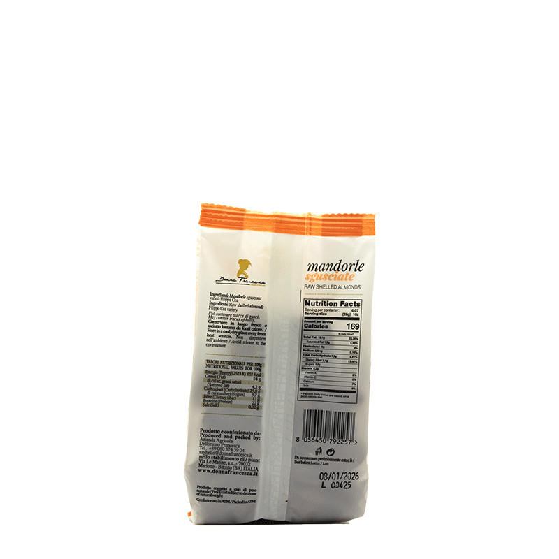 Mandorle Sgusciate varietà " Filippo Cea " - 170 gr.