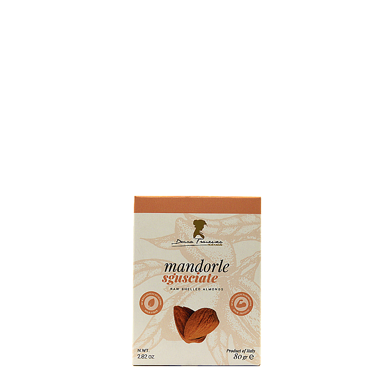 Mandorle Sgusciate varietà " Filippo Cea " in box - 80 gr.