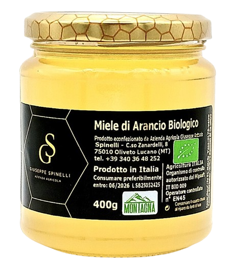 Miele di Arancio Biologico - 400 gr