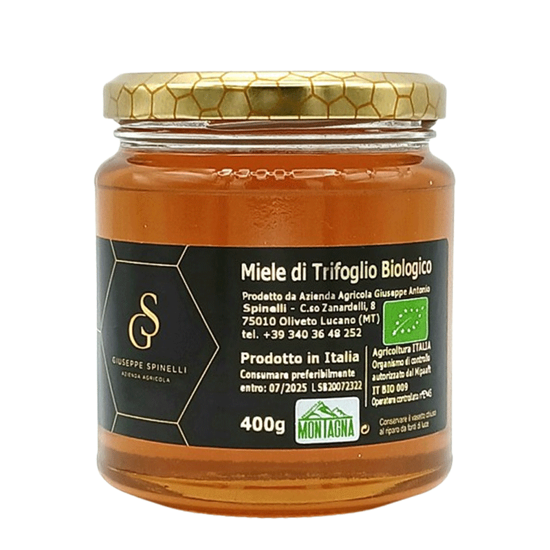 Miele di Trifoglio Biologico - 400 gr