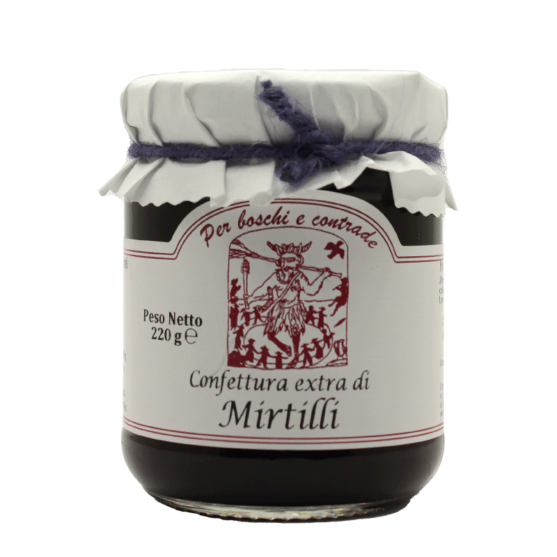 Confettura extra di Mirtilli - 220 gr.