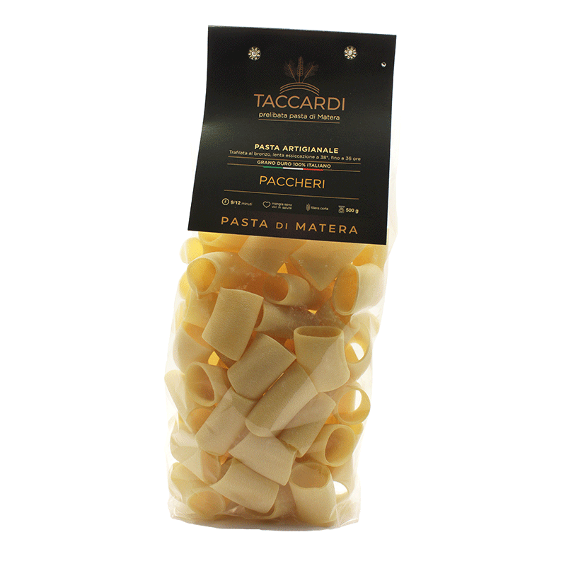 Paccheri di Semola di grano Duro - Pasta artigianale - 500 gr.