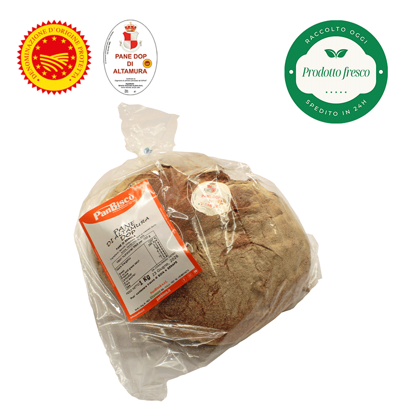 Pane di Altamura DOP - Basso - 1 Kg.