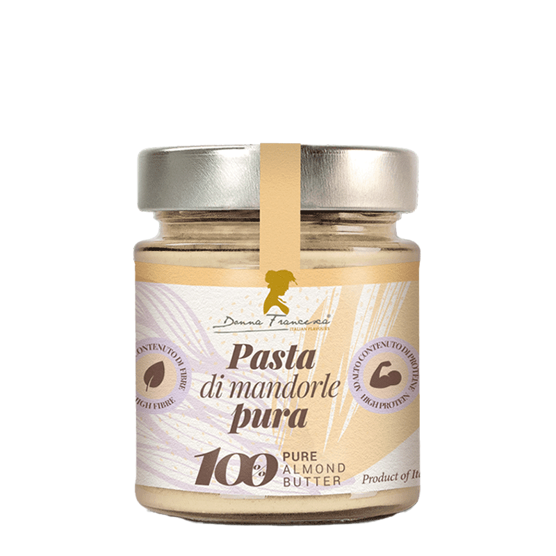 Pasta di Mandorle Pura 100% varietà " Filippo Cea " Vasetto in vetro - 230 gr.