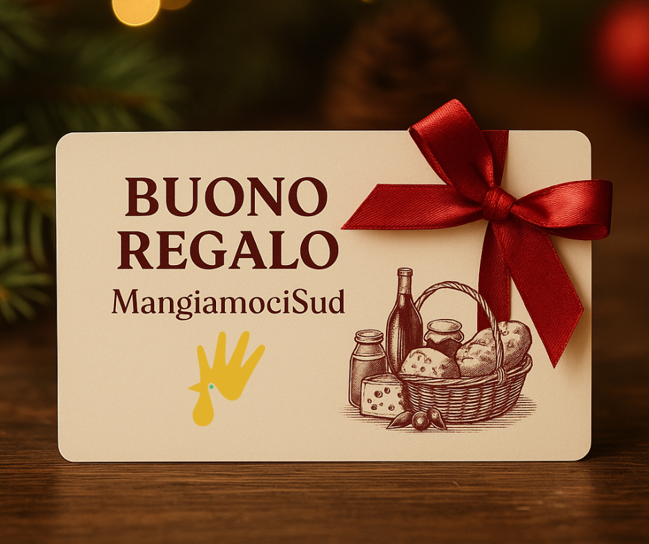Buono Regalo MangiamociSud – Il regalo perfetto con i sapori del Sud Italia