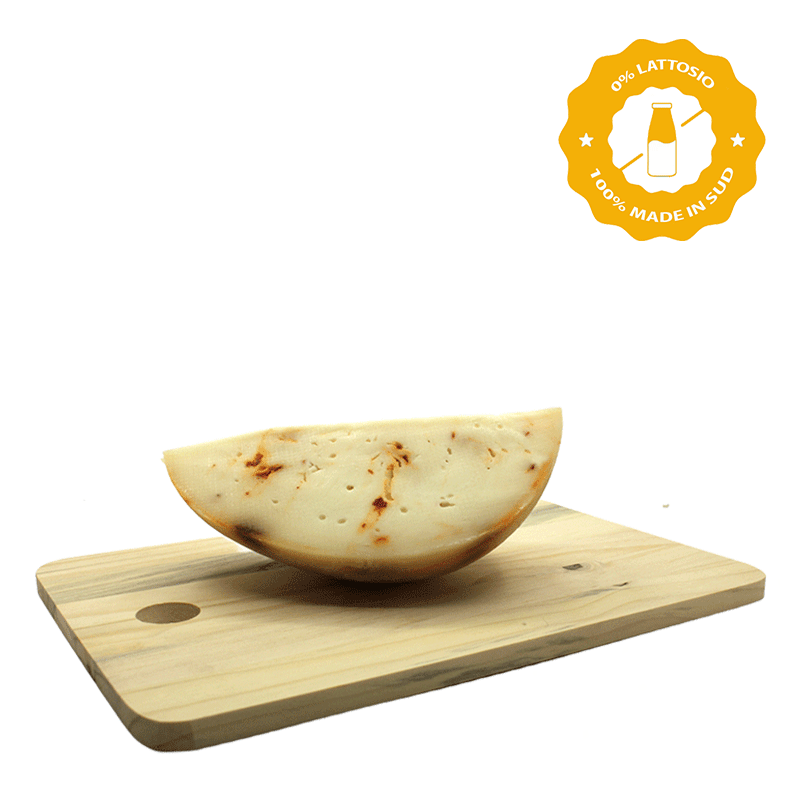 Provolone al Peperone Crusco- "Senza Lattosio" - 500 gr. circa