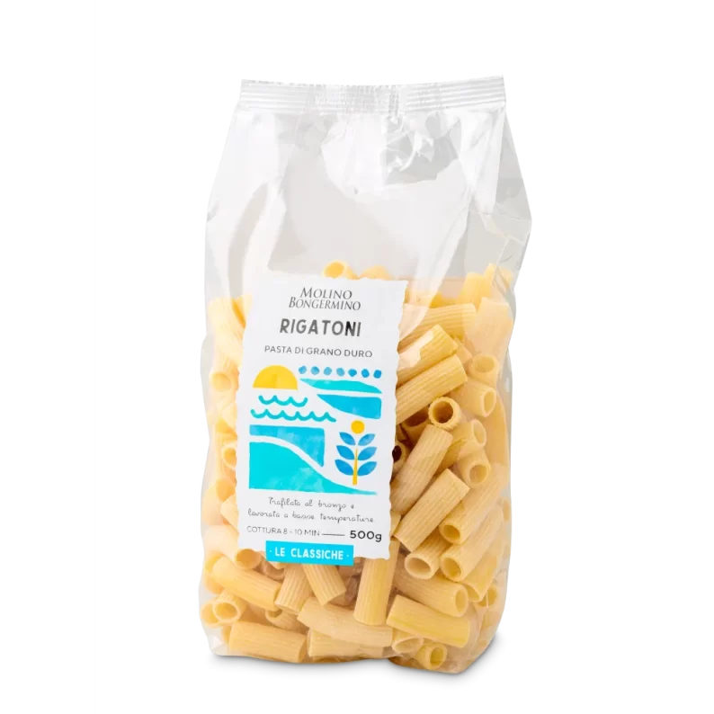 Rigatoni - Trafilata al Bronzo - 500 gr.