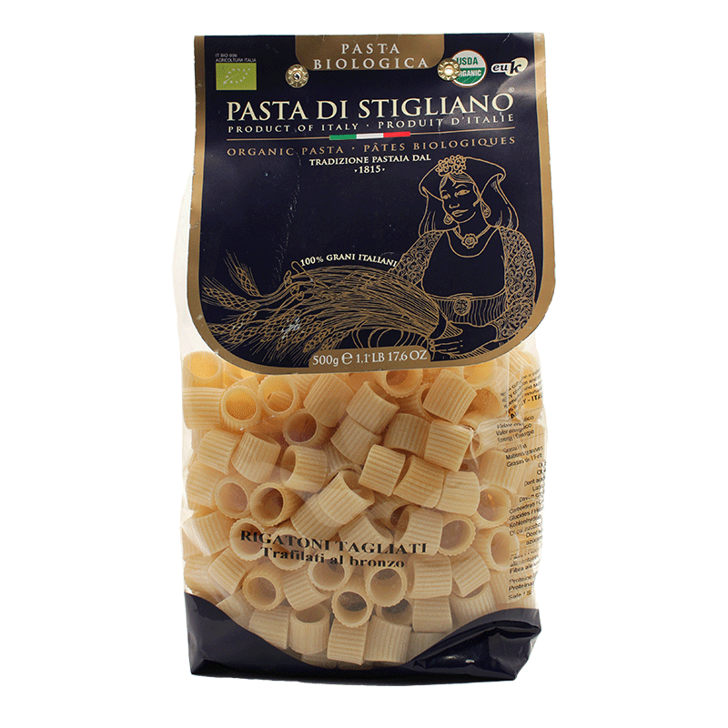 Rigatoni Tagliati Pasta BIO - 500 gr.