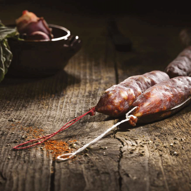 Salsiccia stagionata dolce - 180 / 220 gr.