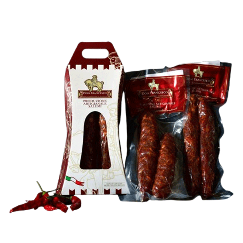Salsiccia stagionata Semipiccante - 240-280 gr.