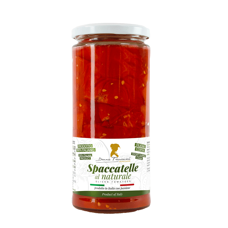 Spaccatelle al Naturale -  Barattolo in vetro - 565 gr.