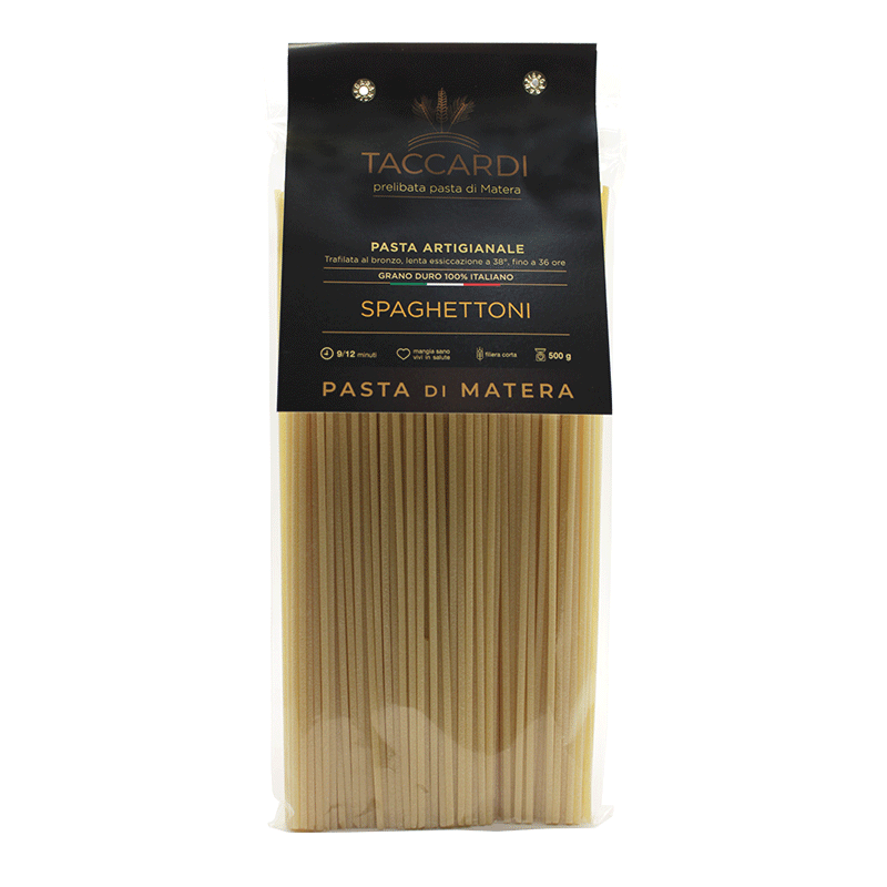 Spaghettone di Semola di grano Duro - Pasta artigianale - 500 gr.
