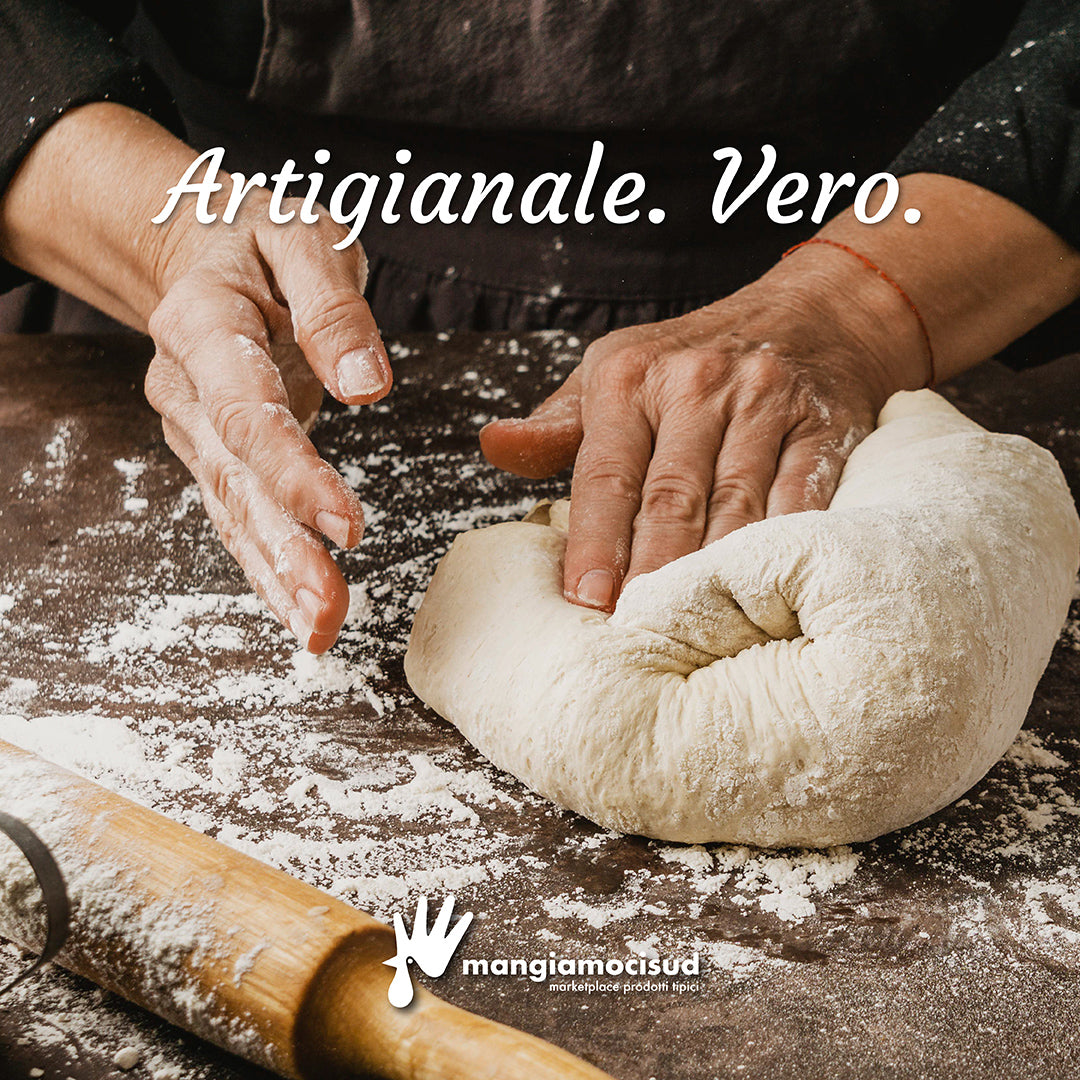 Pane tradizionale di Matera di Semola rimacinata di grano Duro Lucano - 500 gr.