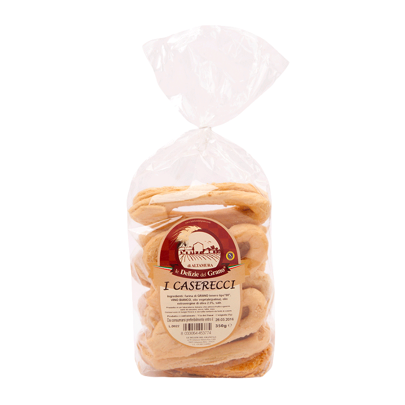 Taralli Casarecci Pugliesi - Peperone Crusco - 300 gr.